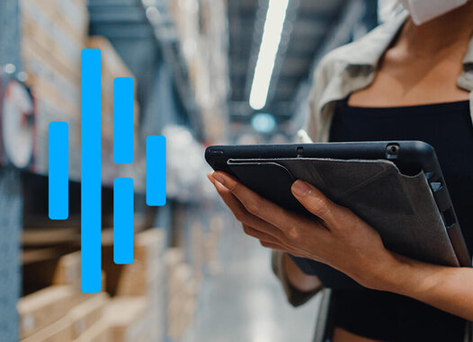 Wholesale manager on ipad